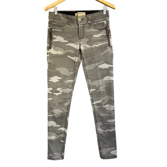 Democracy Denim - Democracy Jeans Women 4 Camo Skinny Stretch Denim Zippers Ab Solution